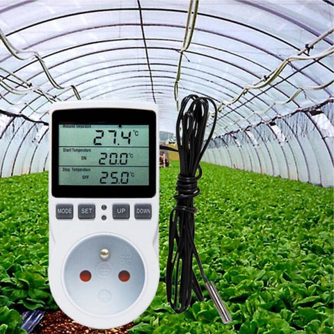 Smart Temperature Controller Module 16A 230V Large Screen LCD Display Digital-TI01013-Veeddydropshipping