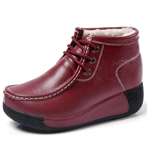 Waterproof Keep Warm Winter Boots Plush Botas Casual-BS00955-Veeddydropshipping