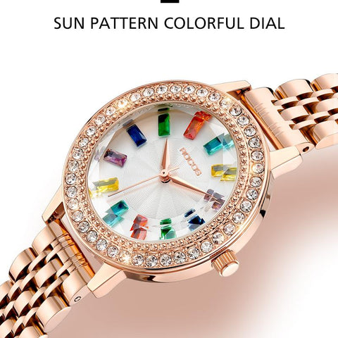 Luxury Elegant Watch for Women Quartz Diamond Wristwatch -JW01011-Veeddydropshipping