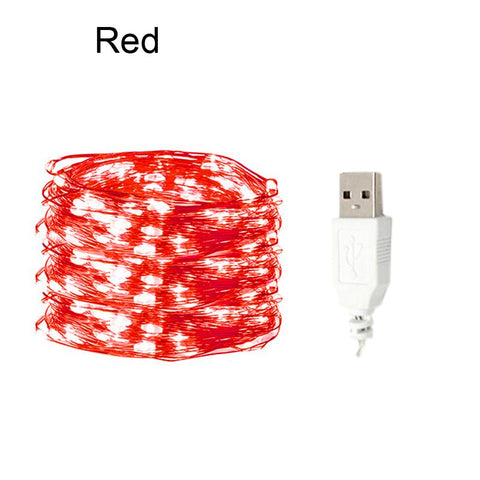 1/5/10m USB LED String Lights Copper Wire New Year Christmas Decoration Lamp-TI00931-Veeddydropshipping