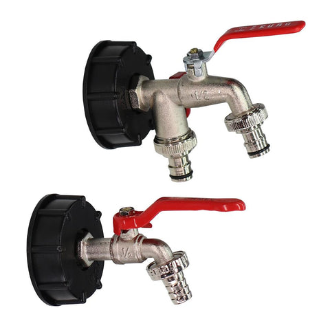 Water Tap with S60 Coarse Thread IBC Tank Cover-HA01539-Veeddydropshipping
