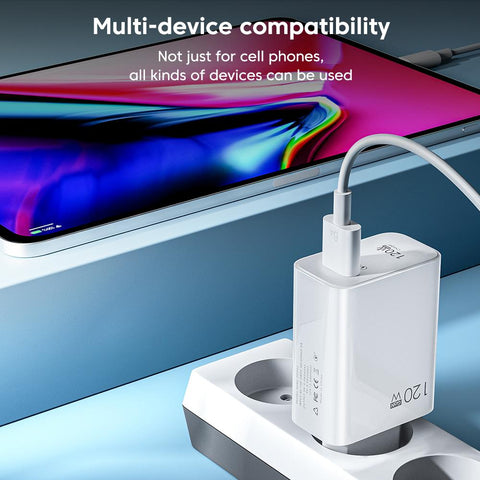 120W mobile phone quick charge plug For iPhone 13 Samsung S22 Xiaomi-PA00347-Veeddydropshipping