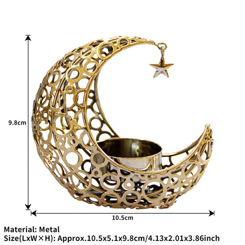 Mubarak Candle Holder Kareem Banner Ramadan Decoration-HA00358-Veeddydropshipping