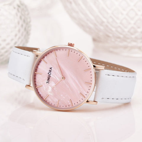 Watches  Ladies Leather Shell Dial Wrist Watch For Women -JW00938-Veeddydropshipping