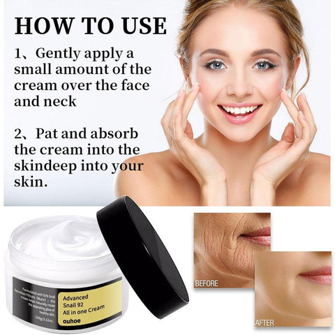 Cream Day Night Moisturizer Snail Mucin Extract-BH00218-Veeddydropshipping