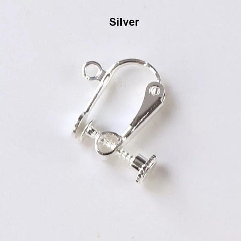DIY Earring Findings Screw Ear Clip Base Blank Bezel-JW01565-Veeddydropshipping