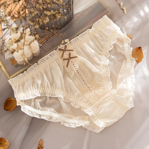 Ladies plus size lace sexy panties-WF00840-Veeddydropshipping