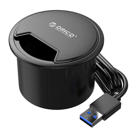 USB Mount In Desk Splitter  Desktop Grommet  HUB Adapter-CO00081-Veeddydropshipping