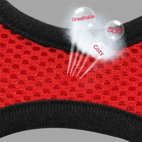 Cat Dog Harness with Lead Leash Adjustable Vest-HA01368-Veeddydropshipping
