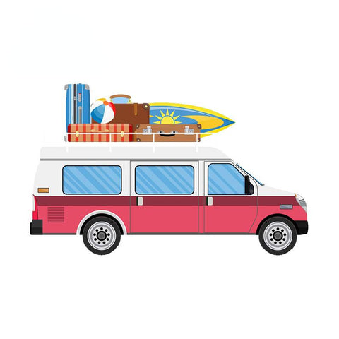 Car Sticker Exterior Parts for Surf Van Vinyl Motorcycle Stickers Rear-AM00069-Veeddydropshipping