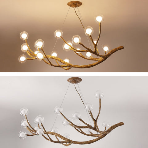 Glass Bubble Led Pendant Chandelier-TI00415-Veeddydropshipping