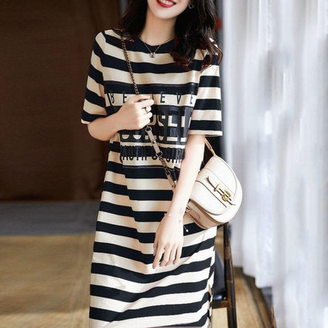 Maternity Dresses Woman Loose Breastfeeding Nursing Dresses  For Pregnant-TB00601-Veeddydropshipping