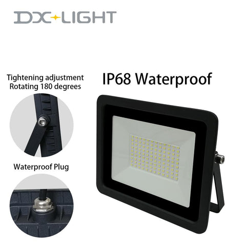 Led Flood Light 220V-240V Outdoor Spotlight Floodlight 10W 20W 30W 50W-TI00857-Veeddydropshipping