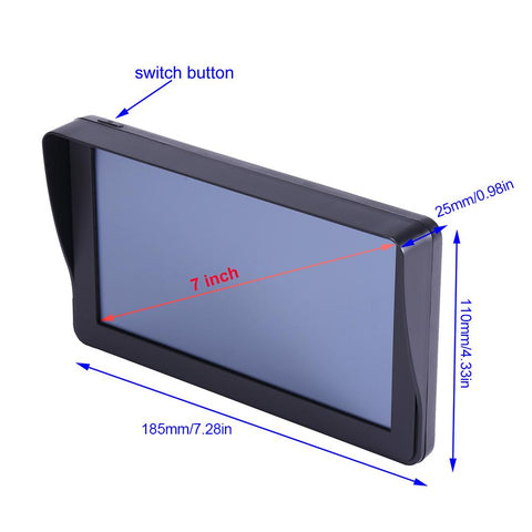 Universal 7inch Car GPS Navigator Latest Map Europe Touch Screen-AM00734-Veeddydropshipping