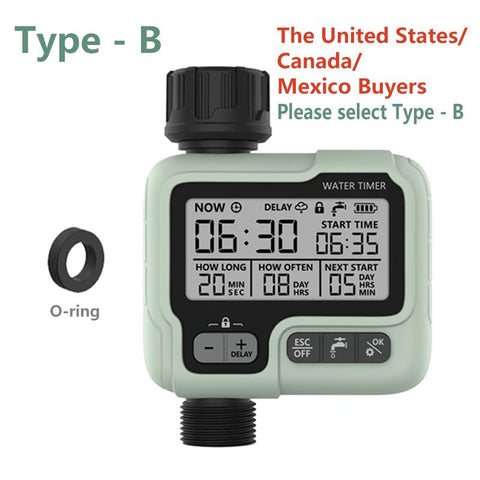 Automatic Water Timer Garden Digital Irrigation Machine-HA01524-Veeddydropshipping