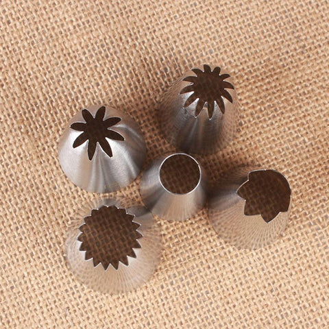 Large Metal Cake Cream Decoration Tips Pastry Tools-HA01195-Veeddydropshipping