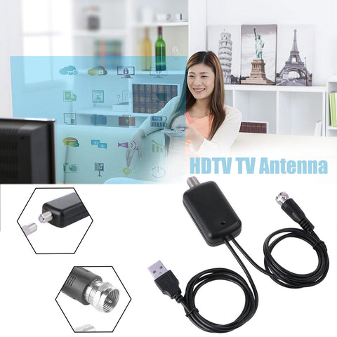 Digital Satellite Ground Wave HDTV TV Antenna New Type With Light -CE00905-Veeddydropshipping