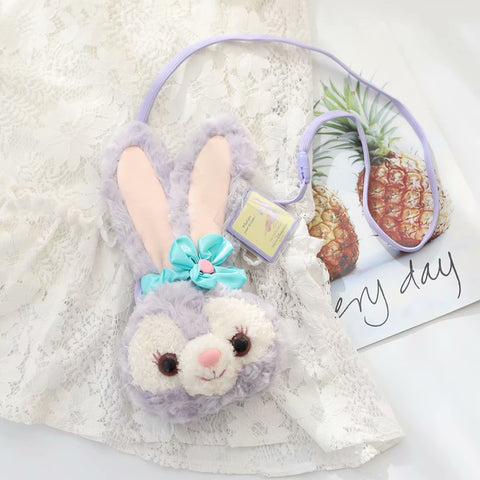 12Cm Disney Stellalou Gelatoni Cute Plush Backpack Soft Stuffed-TB00036-Veeddydropshipping