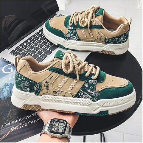 Sneakers Low Up Skate Board Shoes Free Shipping Mens-BS01377-Veeddydropshipping