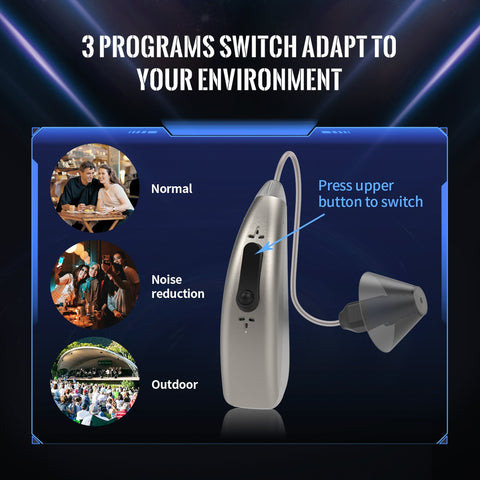 Amplifier Mini Hearing Aids for Seniors Rechargeable-BH00820-Veeddydropshipping