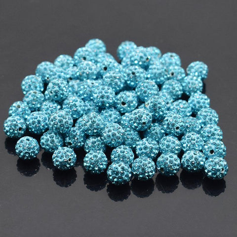 Crystal Disco Clay Spacer Beads For DIY Jewelry Making -JW01523-Veeddydropshipping