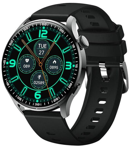 Round Screen Smartwatch NFC Bluetooth Call Sports Bracelet Heart Rate -CE00672-Veeddydropshipping