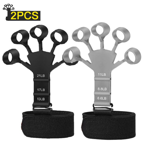 Silicone Guitar Finger Exerciser 6 Resistant Levels Hand Grips-OS01491-Veeddydropshipping