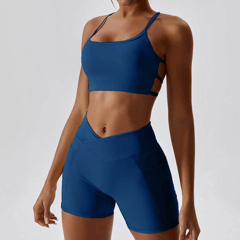 Yoga Set Woman Gym Set Women Fitness Sportswear Sports Set Workout Clothes -OS00881-Veeddydropshipping