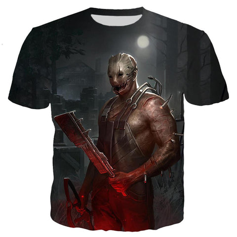Printed Dead Daylight Oversized T-Shirt  Men Women-MF00109-Veeddydropshipping