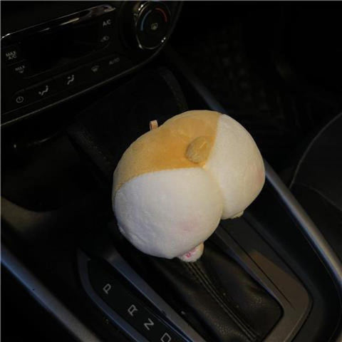 Covers Gear Shift Knob Cover Handle Plush Sleeve Winter-AM01396-Veeddydropshipping