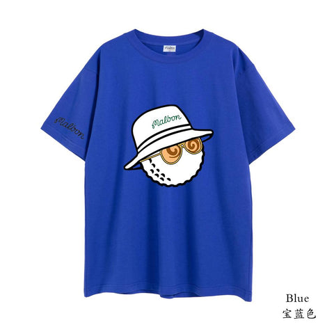 Malbon Golf T-Shirt Men Women 2023 Summer Cotton Golf Top Malbon Golf Bucket-OS00871-Veeddydropshipping