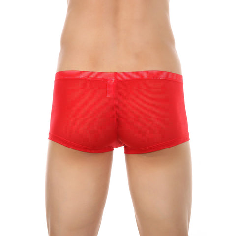 Boxers Shorts Transparent Sheer Mesh Underpants-MF01416-Veeddydropshipping