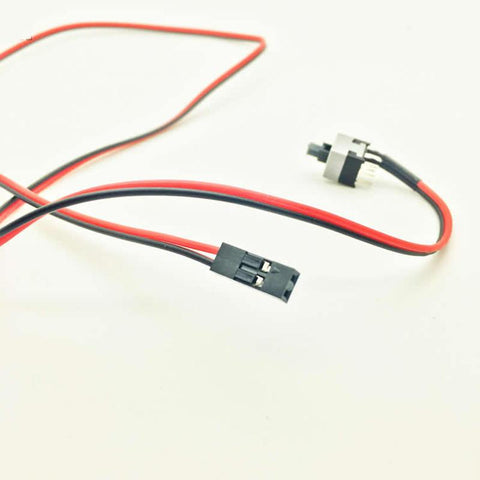 1Pc Computer Power Line Main Engine Power Switchn Reset Button Line Long-CE00097-Veeddydropshipping
