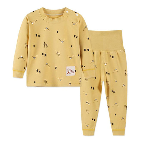 Kids Boys Sleepwear Baby Girl Winter Cotton Sets Children-TB01077-Veeddydropshipping