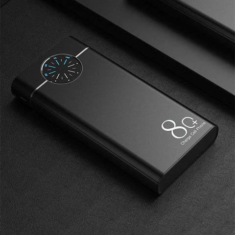 Portable Power Bank 80000mAh Digital Display Rechargeable External Battery with LED-PA00499-Veeddydropshipping