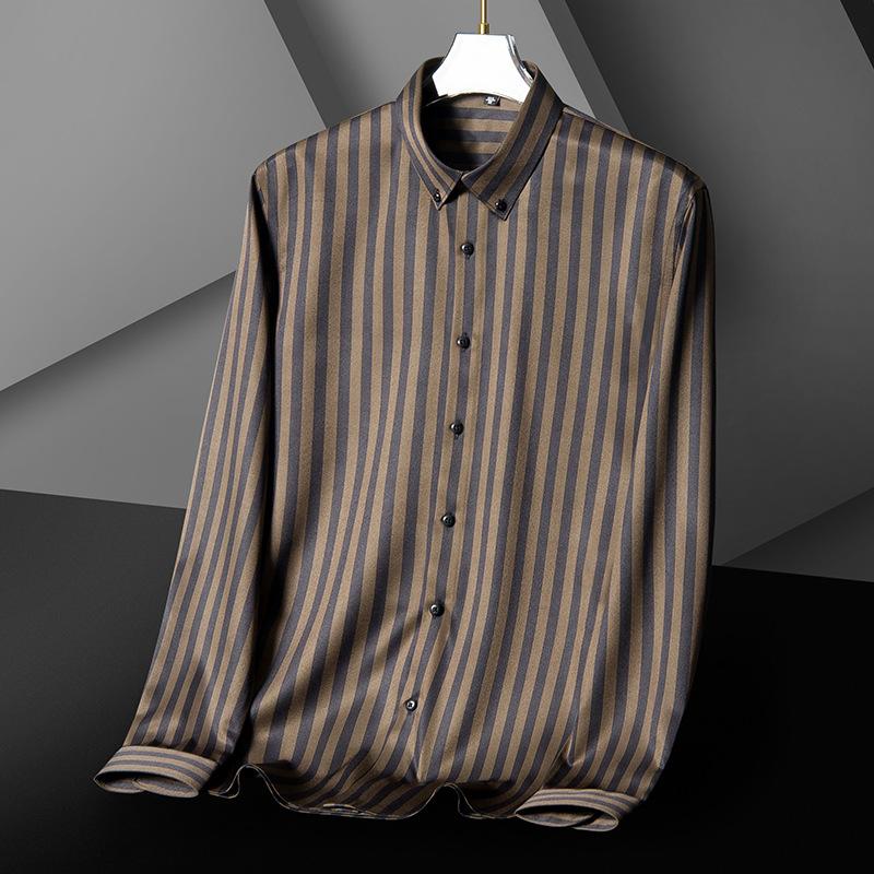 Sleeve Business Casual Shirts New Fashion Korean-2