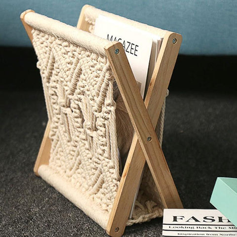 Nordic Cotton Woven Storage Basket-HA01601-Veeddydropshipping