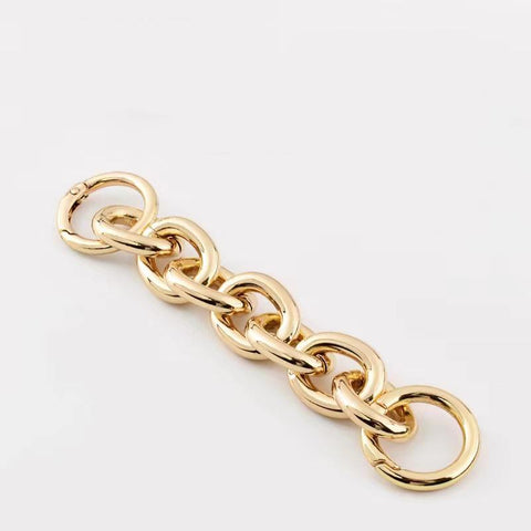 Aluminum Metal Purse Handle Bag Chains Charms Straps-BS00716-Veeddydropshipping