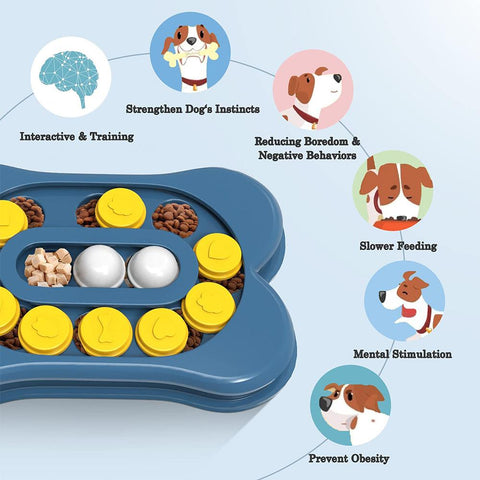 Dog Puzzle Toys Slow Feeder Interactive-HA01509-Veeddydropshipping