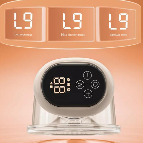 Hands Free Portable Milk Extractor Wearable Electric Breast Pump With Touch-TB00626-Veeddydropshipping