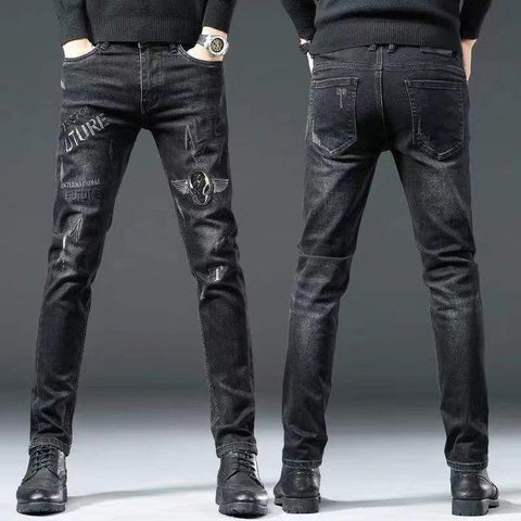 Hip Hop Skinny Graphic Designer Clothes Original Cowboy-MF00463-Veeddydropshipping