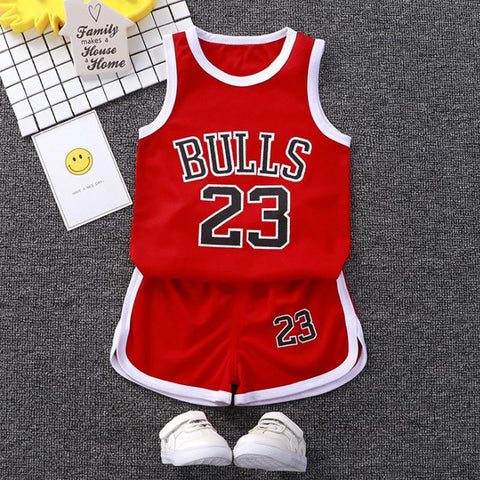 Boys Sports Basketball Summer Casual Children&#39;s Sport Sleeveless-Veeddydropshipping-6