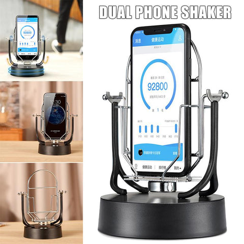 Mobile IPhone Wiggle Device Holder Motion Stand Shaker Automatic Phone Swing-PA00079-Veeddydropshipping