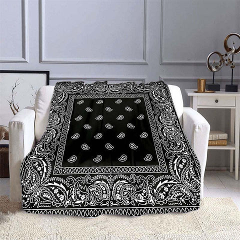 Sofa Blankets Cover for Beds Flannel Throw Blanket-HA00448-Veeddydropshipping
