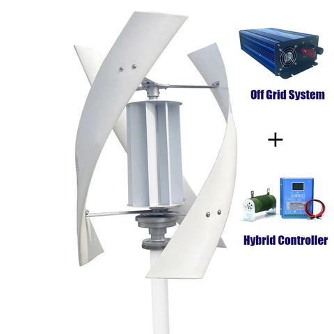 Vertical Axis Wind Turbine with Controller-TI00653-Veeddydropshipping