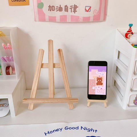Tablet Stand  Kindle Desktop Adjustable Wooden Holder-CO00451-Veeddydropshipping
