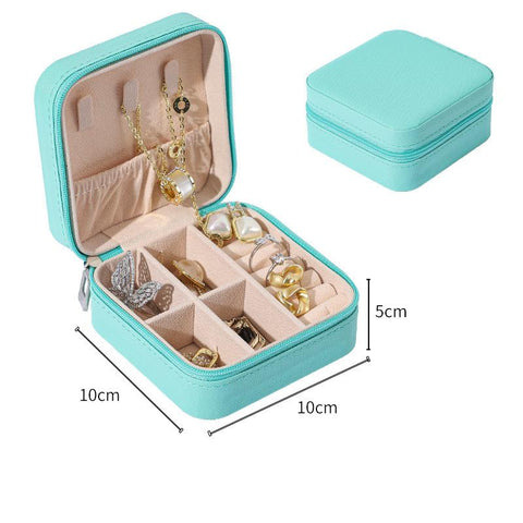 Mini Jewelry Box PU Leather Organizer-HA00781-Veeddydropshipping