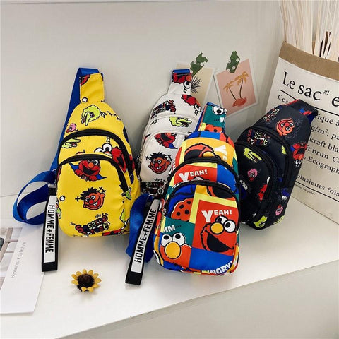 leisure chest bag Elementary school travel small backpack Cartoon-BS00413-Veeddydropshipping