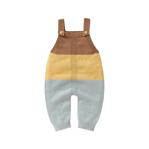 Baby Romper Sleeveless Knit Newborn Girls Boys Jumpsuit-TB00292-Veeddydropshipping