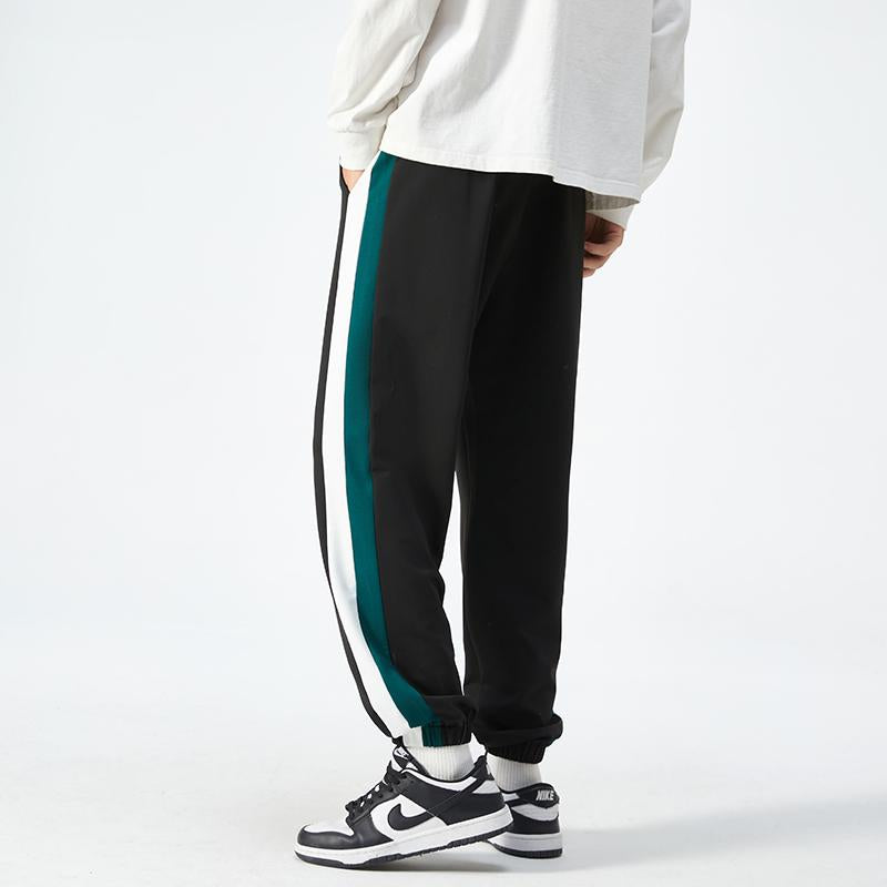 Men Running Pants Warm Thick Bottoms Skinny